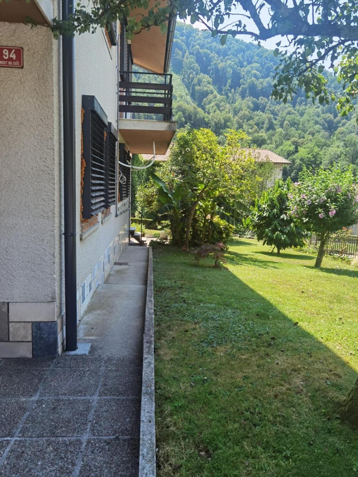 Apartma Pri Stajerki Most na Soči Zewnętrze zdjęcie